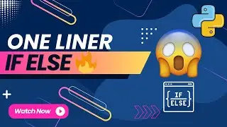 Python Tutorial #8 &ndash; One Line If-Else Explained in Hindi (2025) | Ternary Operator