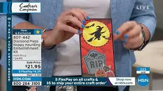 Diamond Press Happy Haunting Embellishment Kit