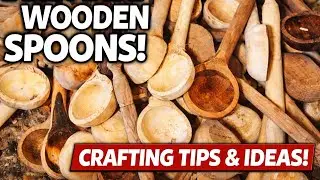 “How Handmade Wooden Spoons Are Crafted Step by Step” 