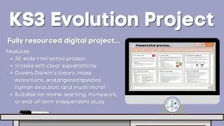 KS3 Evolution Project Proj Lesson video preview