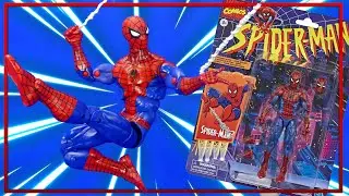 Spider Man 2020 Marvel Legends Vintage Collection Retro Wave Hasbro  Review