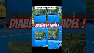 Diab&egrave;te et Padel . Le sport est tr&egrave;s important pour la glyc&eacute;mie . #dexcom #omnipod5 #bouclefermee