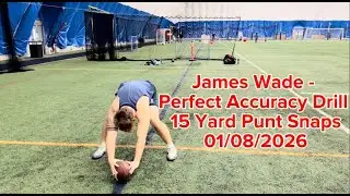 James Wade - Perfect Accuracy Drill | Draft Eligible LS/TE/FB - 01-08-2026