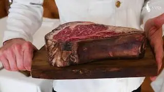 Maximus Schnorbach of Sails Restaurant || meat presentation