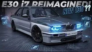 BMW e30, но вдохновлённый i7 [4K]