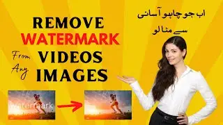 How to Remove Watermark from Video and Image - video watermark kaise hataye | watermark remover