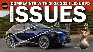COMPLAINTS with 2023-2024 Lexus RX according to owners - PART 4
