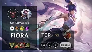 Fiora Top vs Wukong - KR Grandmaster Patch 10.7