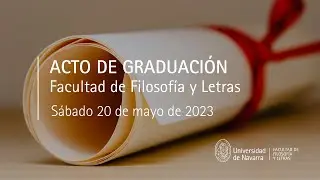 EN DIRECTO 🔴 Acto de Graduaci&oacute;n Filosof&iacute;a y Letras UNAV