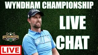 Wyndham Championship LIVE CHAT! Fantasy Golf Ownership, Weather, Q&A