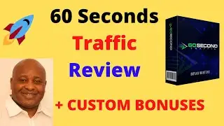 60 Seconds Traffic Review⛔️🔥WARNING🔥⛔️NEVER GET 60 Seconds Traffic WITHOUT MY🎁100% CUSTOM🎁BONUSES✅✅