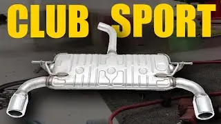 Clubsport GTI Muffler, the Best OEM MK7 Exhaust Option | In The Shop