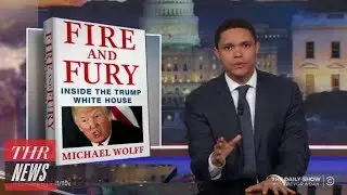 Late-Night Hosts Respond to Trump Tell-All Book &lsquo;Fire and Fury&rsquo; | THR News