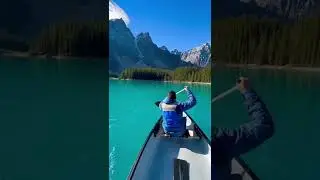 Morain lake very beautiful Park #earthpix
