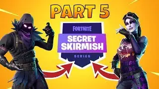 Fortnite *SECRET SKIRMISH* Part 5! FaZe Jaomock, Ghost Snood and More!