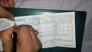 How to fill SBI Bank Demand Draft form / How to fill demand draft form