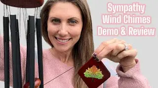 Sympathy gift idea for someone who has lost a loved one - memorial wind chimes
