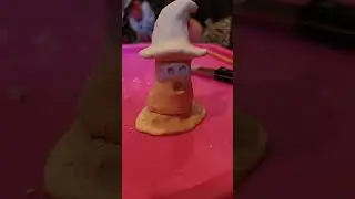 Diy Clay Ghost Halloween incents holder