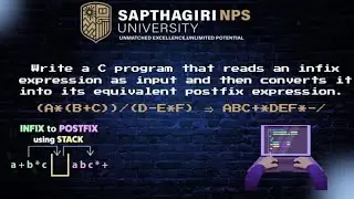 C program to take infix expresion as input and then converts it to its equivalent postfix expression