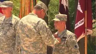 45th IBCT Members receive Purple Hearts and Bronze Star Medals