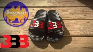 CUSTOM BIG BALLER BRAND BBB NIKE SLIDES ( LONZO BALL LAMELO BALL LIANGELO BALL )