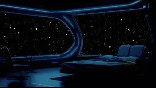 Deep Galactic Tones Vibrate Through Space Bringing Comfort Balance And Nighttime Calm