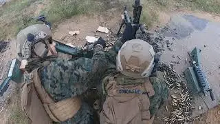 U.S. Marines with Fleet Anti-Terrorism Security Team in Latvia (FASTEUR)