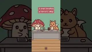 Corporate Logic Be Like 🐿️ Mushie & Squirrel | Office Animation Meme | Original Audio: @shane_duffy