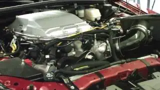 598 horsepower dyno run 2009 Cadillac CTS v 16.5 Psi wait4me