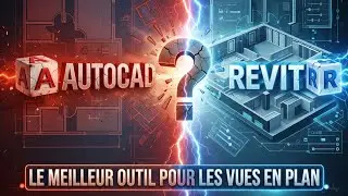 Revit VS AutoCAD : Quel logiciel choisir pour faire des vues en plan rapidement ?