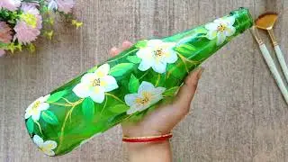 Glass bottle art | Reuse bottle art ideas | Weast glass bottle art 
