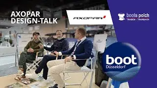 Axopar Design Talk with Jarkko J&auml;ms&eacute;n and Jan-Erik Vitala at the Boot 2024