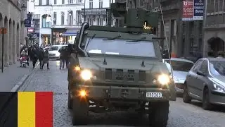[BRUXELLES] 2x LMV  Armée belge | Belgian Army patrolling the city