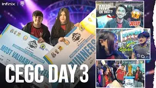 Day 3 BGMI CEGC Event BTS Vlog😍True Rippers & Team Soul Shocked Everyone! Cutie Gaming #trulyripem 