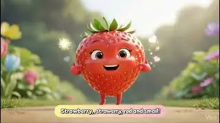 Fruity Friends Song ! Part 4 Straberry ! Kidzoopia