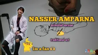 GUSTO KO LANG MAG THANK YOU 😊 @NasserAmparna  | ANIMATED VERSION #fanart #annmesa #nasseramparna