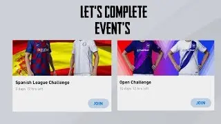 Let's complete Event's / PES 20 Mobile