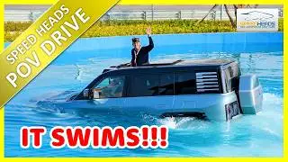 1196 HP SUV Swims | Yangwang U8 - POV Water Test