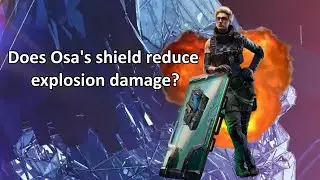 Does Osa's shield reduce explosion damage?