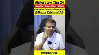 #interview #tips #24 #important #things #about #hobbies #guidance #jpsc #upsc #bpsc
