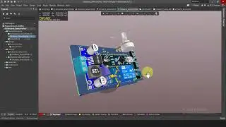 Altium Designer : PCB Sensor Ultras&oacute;nico -  PDF 3D