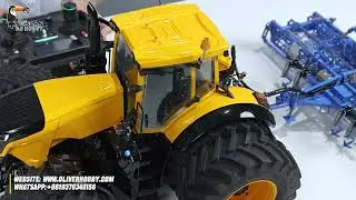 1/14 scale metal hydraulic RC plowing machine, compatible with the AOUE 1050 Hydraulic Tractor!
