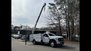 2019 Ford F-550, Stellar TMAX Service Body, 191k Miles, 4WD, 7621 Stellar Crane