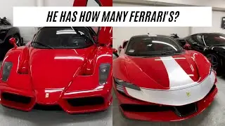 He Has 40 Million Dollars Worth of Ferrari's! Tour Pt. 1 Shorts | Daniel Mac x David Lee