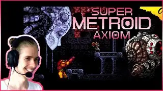 Super Metroid Hack: Axiom, FULL First Playthrough ✌🤖👍