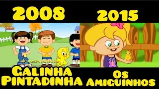 Galinha Pintadinha VS Os Amiguinhos - Pintinho Amarelinho - HD | Original VS C&oacute;pia