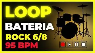LOOP BATERIA - 6 POR 8  ROCK - 95 BPM