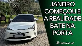 BAIXA DEMANDA DE JANEIRO COME&Ccedil;OU? UBER RJ NA PR&Aacute;TICA DE TOYOTA PRIUS