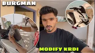 New Burgman Ko Modify Kar Diya 😱