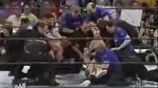 LET THEM FIGHT!: Finlay and Lashley go at it on SmackDown!